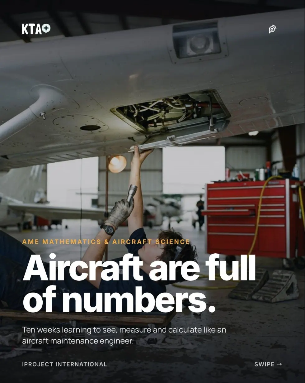 iProject cover: Aircraft are full of numbers