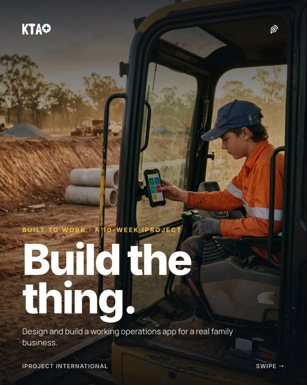 iProject cover: Build the thing